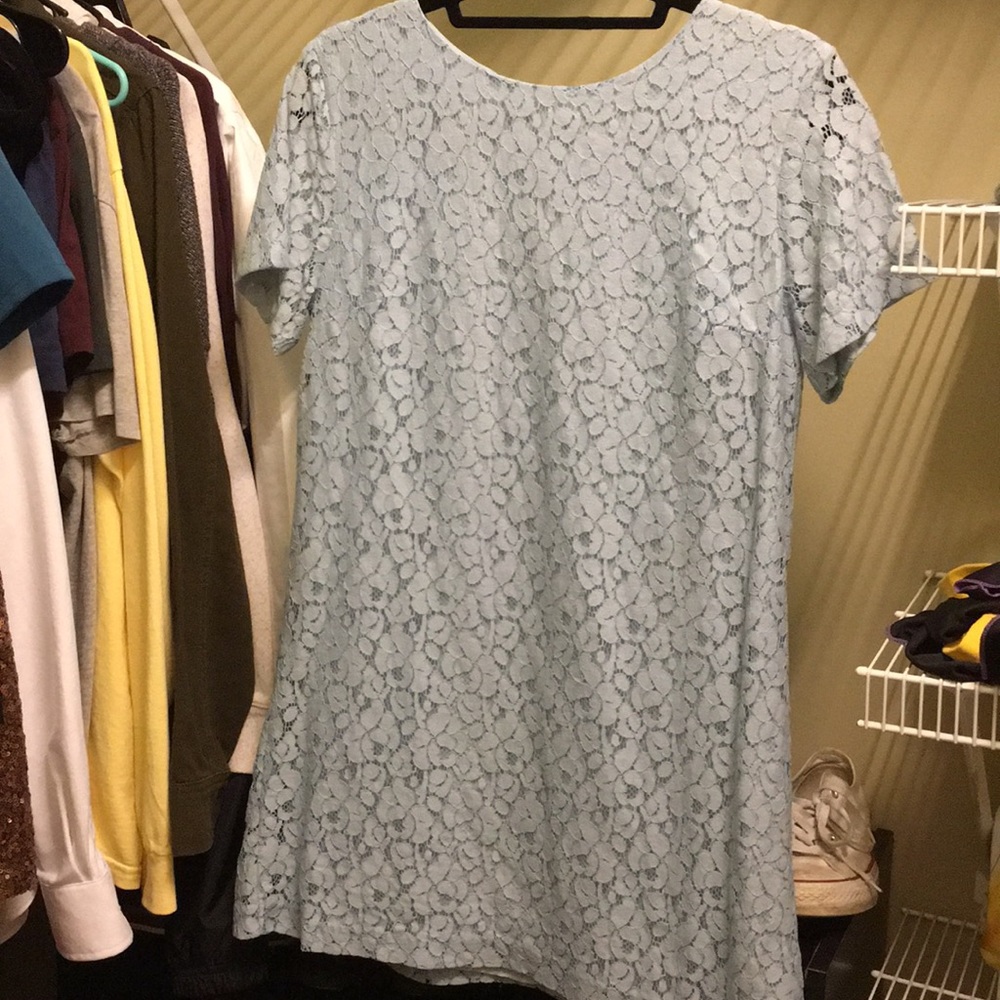 Lace mini dress